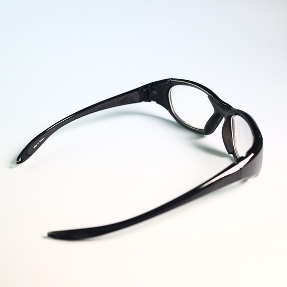 REC SPECS Liberty Sport MX30 55-20 130 shinny black eyeglasses wrap around N11 - Picture 7 of 11